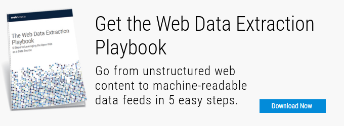 web data extraction playbook banner