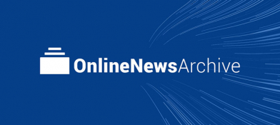 Meet the Online News Archive: Time for Some Historical Perspective