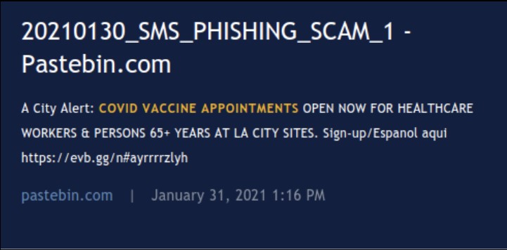 phishing scams