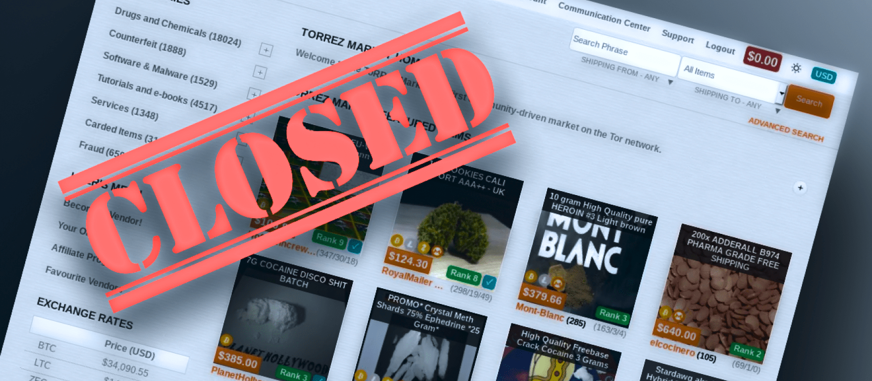 ToRReZ Marketplace closes down