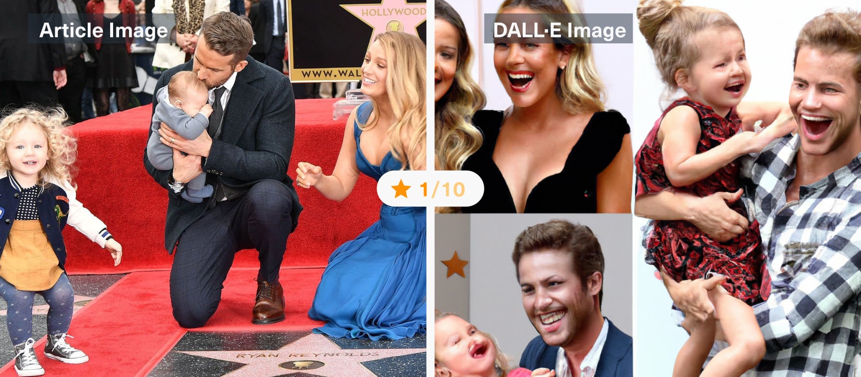 DALL-E meets News API: “Blake Lively, Ryan Reynolds Family Photos”
